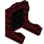 Black Demonic Fancy Seat Back