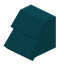 Cyan Concrete Steep Base Roof