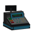 Light Blue Cash Register