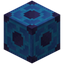 Blue Glazed Terracotta Pillar Top