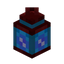 Light Blue Red Nether Brick Lantern
