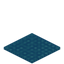 Knitted Light Blue Carpet