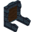 Brown Menril Fancy Seat Back