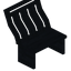 Ebony Gooseneck Chair