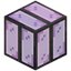 Vertical Stiped Magenta Stained Glass