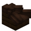 Brown Longer Roof Block (Dark Oak)
