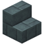 Cyan Kaolin Brick Stairs