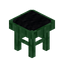 Black Green Enchanted Seat