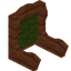 Green Acacia Fancy Seat Back