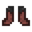 Red Death Worm Chitin Boots