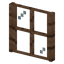 Jungle Planks Four Pane Window