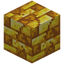 Cracked Flat Raw Gold Block Tiles