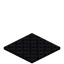 Cross Haired Black Carpet