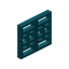 Cyan Fence Gate