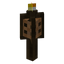 Dark Oak Tiki Torch