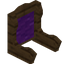 Purple Spruce Fancy Seat Back