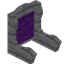 Purple Fungyss Fancy Seat Back
