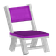 Magenta Folding Chair