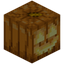 Lit Smiling Pumpkin