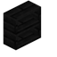 Ebony Bookcase