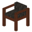 Stripped Acacia Modern Chair