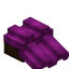 Magenta Roof Slab (Dark Oak)
