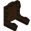 Brown Canopy Fancy Seat Back