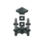 White Silver Chandelier