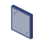 Connecting Blue Stained Glass Pane