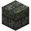 Cracked Mossy Cobblestone Bricks