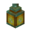 Yellow Weathered Copper Lantern
