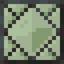 Green Framed Glass Pane