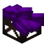 Purple Longer Roof Block (Framed)