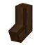 Brown Rain Gutter Downspout