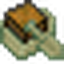 Green Berry Boat with Chest