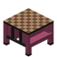Pink Concrete Chess Board