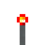 Cyan Terracotta Redstone Torch