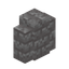Cracked White Dacite Brick Wall