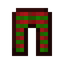 Plaid Pajama Pants (Leather)