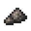 Small Pile of Pyrolusite Dust