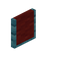 Red Blue Bioshroom Flat Seat Back