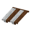 Brown Striped Awning