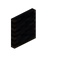 Black Blackwood Flat Seat Back