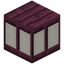 Covered Crimson Window