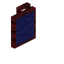 Blue Demonic Tall Seat Back