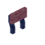 Pink Blue Enchanted Raised Seat Back