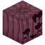 Pink Carved Pumpkin