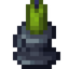 Green Candle Holder