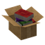 Cardboard Box Filled