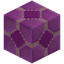 Decorated Magenta Glazed Terracotta
